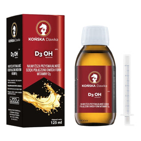 Końska Dawka Vitamin D3 OH for Pets - 125 ml