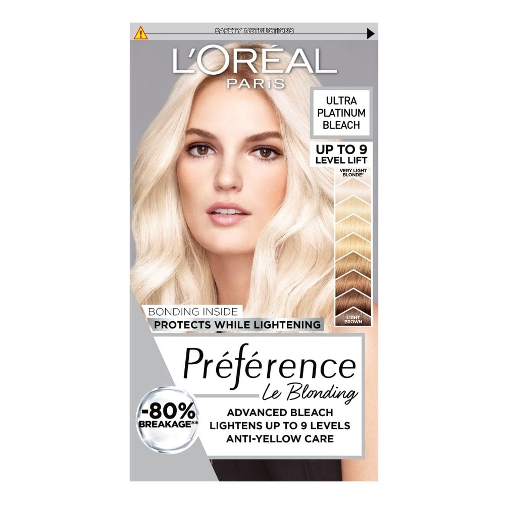 L'Oréal Paris Préférence Ultra Platinum Bleach with Bonding Complex