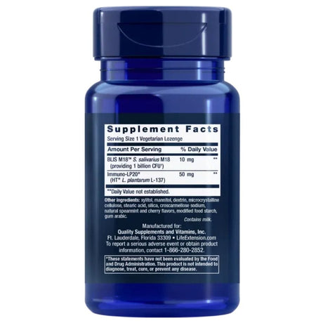 Life Extension FLORASSIST® Oral Hygiene  - 30 Lozenges