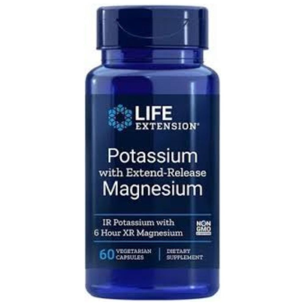 Life Extension Potassium with Extend-Release Magnesium - 60 Capsules