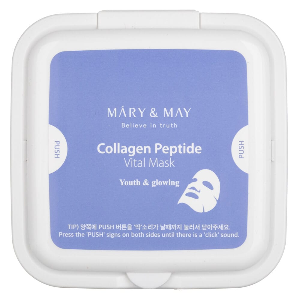 Mary&May Collagen Peptide Vital Mask - 30 pieces