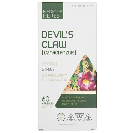 Medica Herbs Devil's Claw 600 mg - 60 Capsules