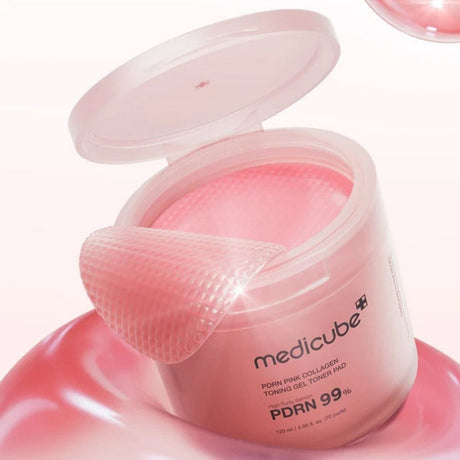 Medicube PDRN Pink Collagen Toning Pads - 70 Pieces