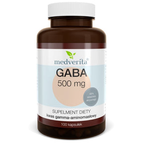 Medverita GABA 500 mg - 100 Capsules