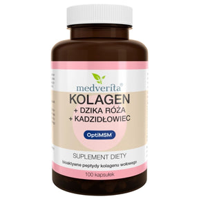 Medverita Verisol® Collagen + Wild Rose + Frankincense + OptiMSM® 100 mg - 100 Capsules