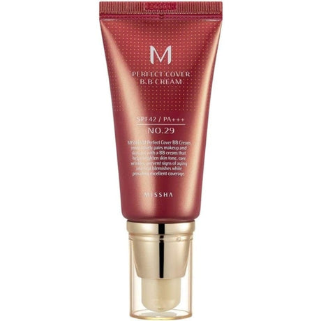 Missha M Perfect Cover B.B Cream SPF 42 PA+++ NO.29 Caramel Beige - 50 ml