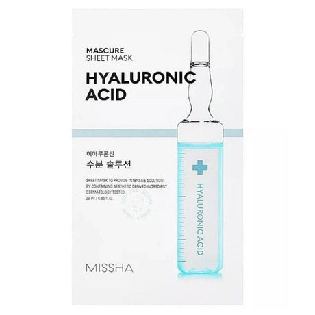 Missha Mascure Hydra Solution Sheet Mask Hyaluronic Acid - 28 ml