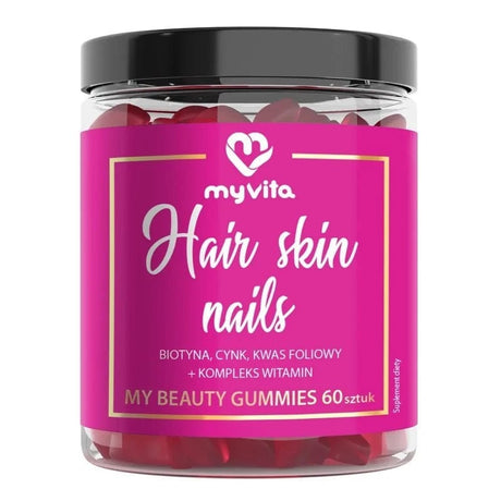 MyVita Hair, Skin, Nails Citrus Pectin Jelly - 60 Gummies