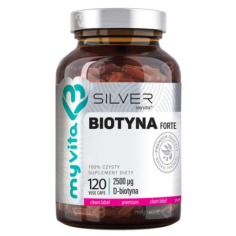 MyVita Silver Biotin Forte 2500 mcg - 120 Veg Capsules