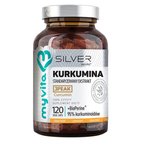 MyVita Silver Curcumin - 120 Capsules