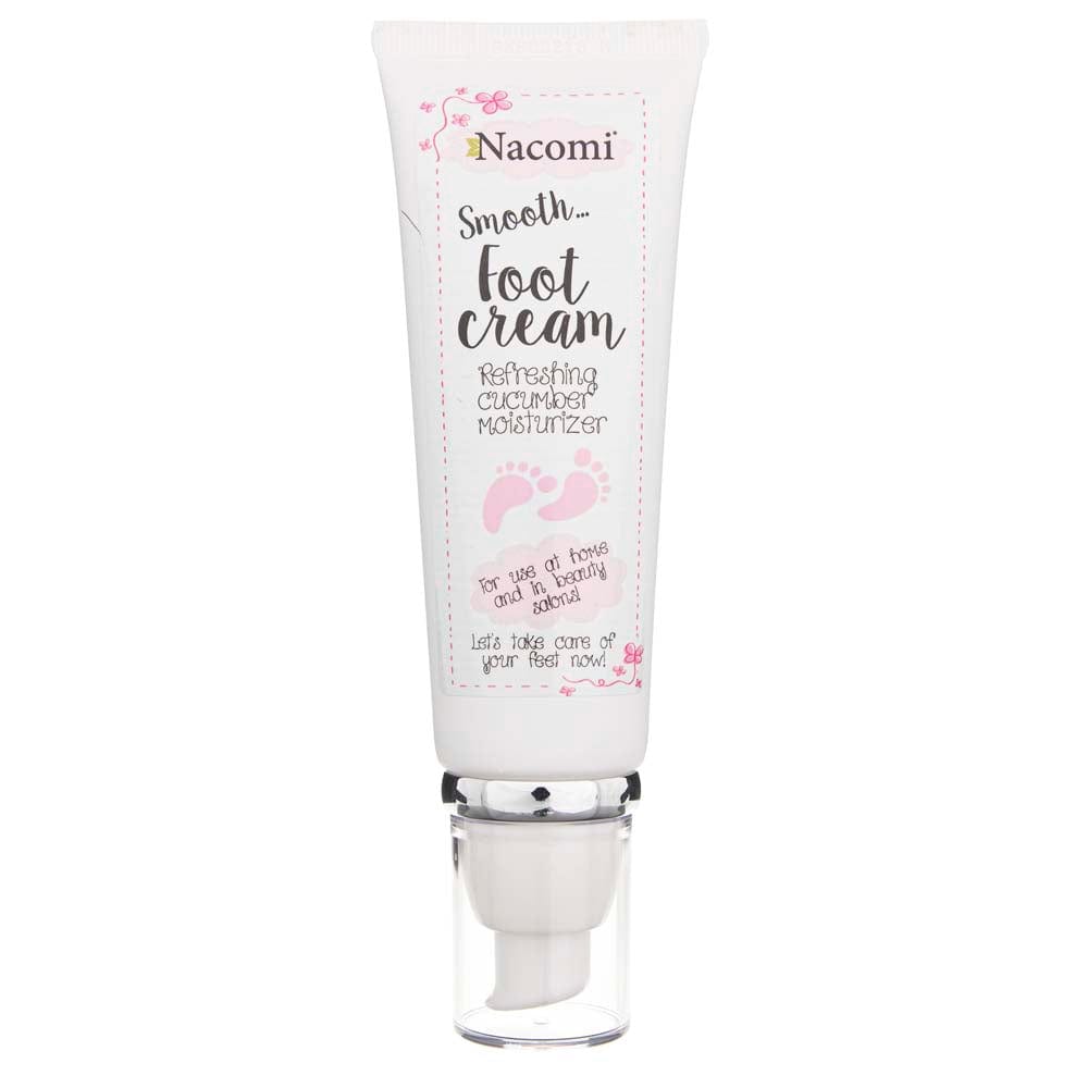 Nacomi Refreshing Green Cucumber Foot Cream - 85 ml