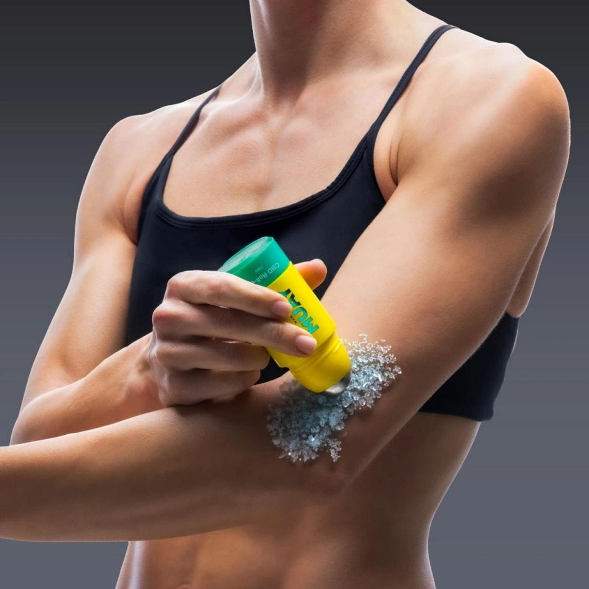 Namman Muay CBD Roll-on Thai Cooling Ointment, with Massager - 75 ml