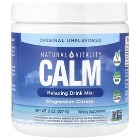 Natural Vitality Calm Magnesium Powder, Natural – 200 g