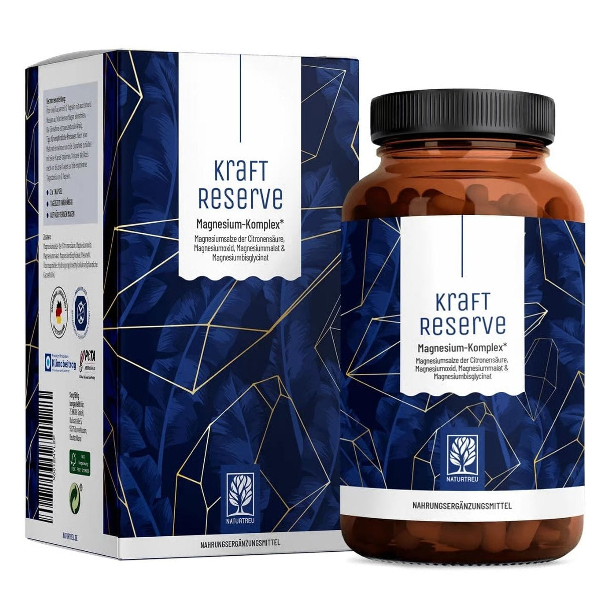 Naturtreu KraftReserve Magnesium Complex - 180 Capsules