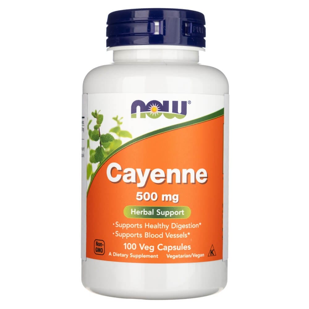 Now Foods Cayenne 500 mg - 100 Capsules