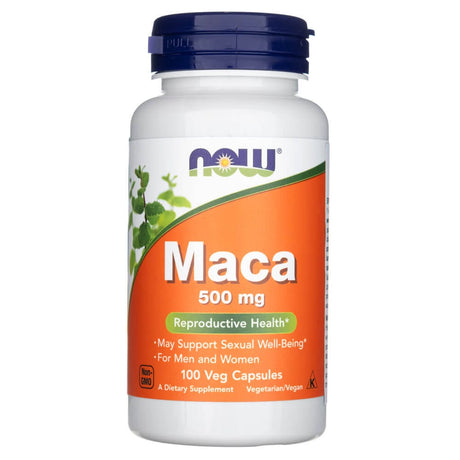 Now Foods Maca 500 mg - 100 Veg Capsules