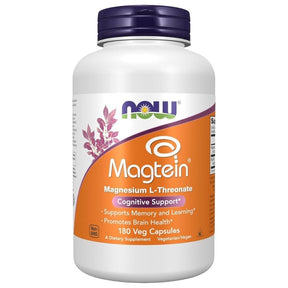 Now Foods Magtein Magnesium L-Threonate - 180 Capsules