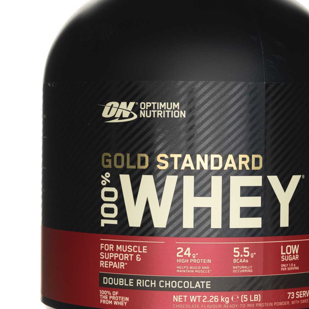 Optimum Nutrition Gold Standard 100% Whey Protein, Dobule Rich Chocolate - 2260 g