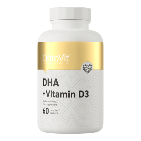 Ostrovit DHA + Vitamin D3 - 60 Capsules