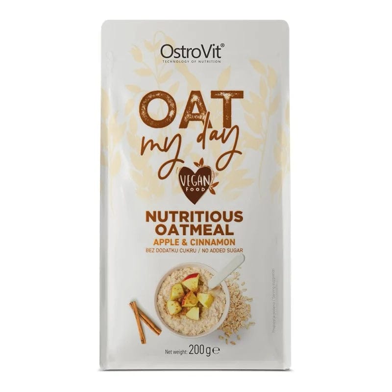 OstroVit Oat My Day, Apple & Cinnamon Oatmeal - 200 g