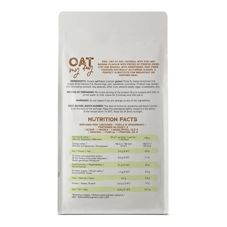 OstroVit Oat My Day, Kiwi & Banana Oatmeal - 200 g