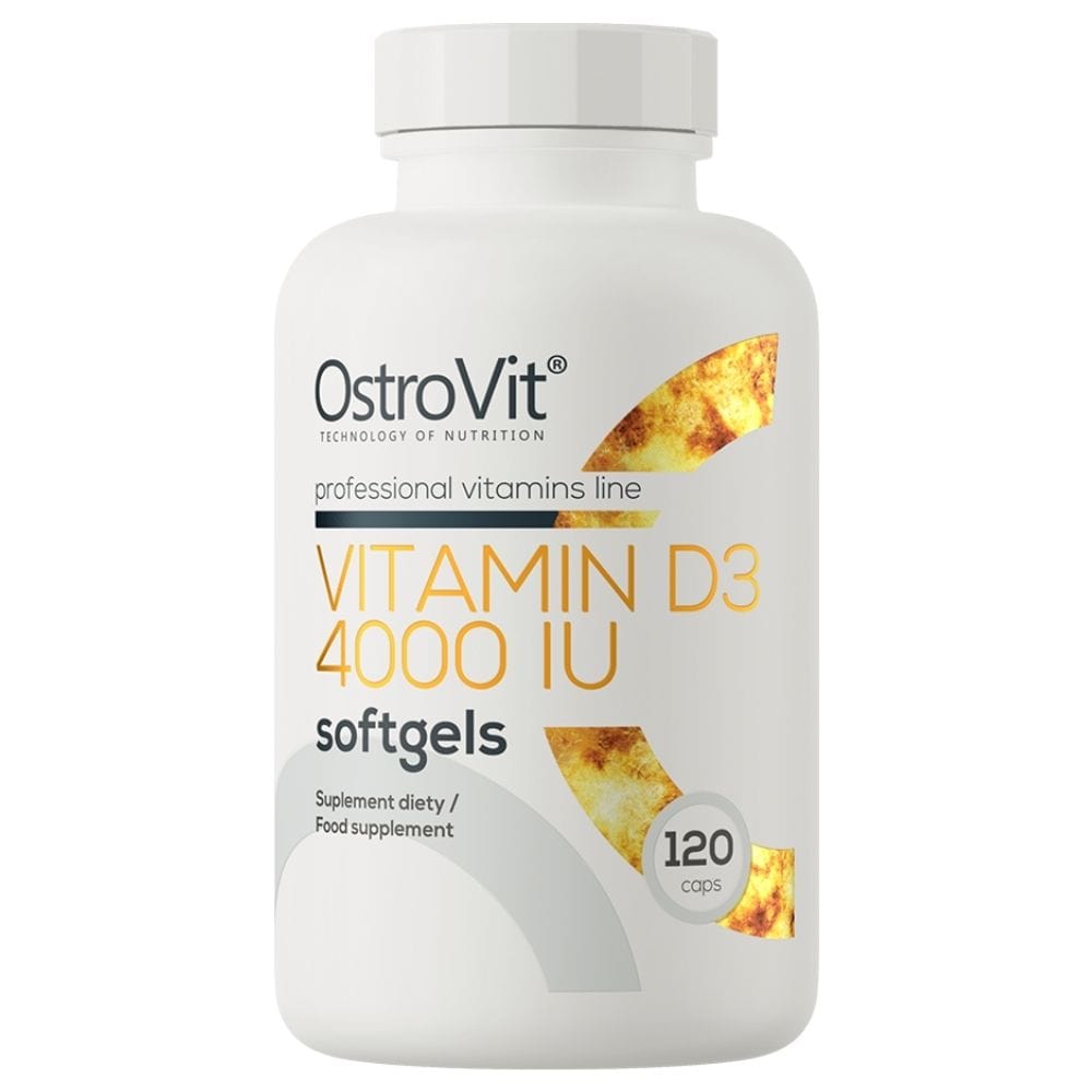 OstroVit Vitamin D3 4000 IU - 120 Capsules