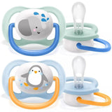 Philips Avent Ultra Air Pacifier 0-6 m, Boy - 2 Pieces