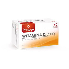 Protego Vitamin D3 2000 - 60 Capsules