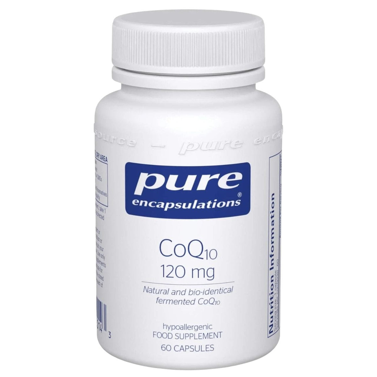 Pure Encapsulations CoQ10 120 mg - 60 Capsules