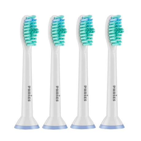 Puries Sonic Ultra Electric Toothbrush Heads for Sonicare - 4 Pieces