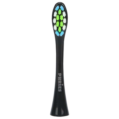 Puries Wave Black Electric Toothbrush Heads for Oclean - 4 Pieces