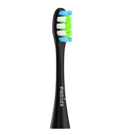 Puries Wave Black Electric Toothbrush Heads for Oclean - 4 Pieces