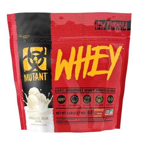 PVL Mutant Whey 100% Protein Blend, Vanilla Ice Cream - 2270 g