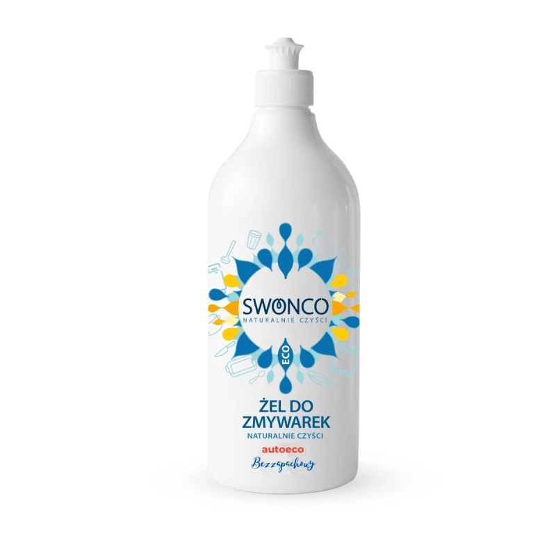 Swonco Dishwasher Gel, Fragrance-Free - 600 ml