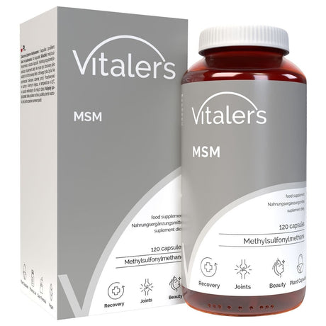 Vitaler's MSM (Organic Sulfur) 700 mg - 120 Capsules