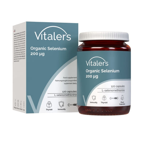 Vitaler's Organic Selenium 200 mcg - 120 Capsules