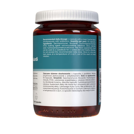 Vitaler's Saccharomyces Boulardii with FOS (Probiotic) - 60 Capsules