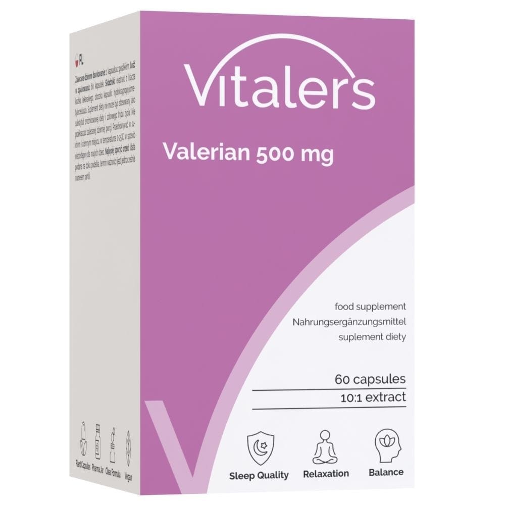 Vitaler's Valerian 500 mg - 60 Capsules