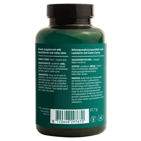 Vitalized Lactoferrin+ 200 mg - 60 Capsules