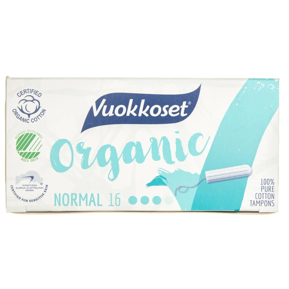 Vuokkoset Tampons Bio Normal - 16 pieces