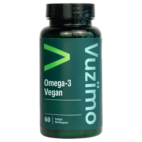 Vuzïmo Omega-3 Vegan 900 mg, EPA and DHA from Algae Oil - 60 Softgels