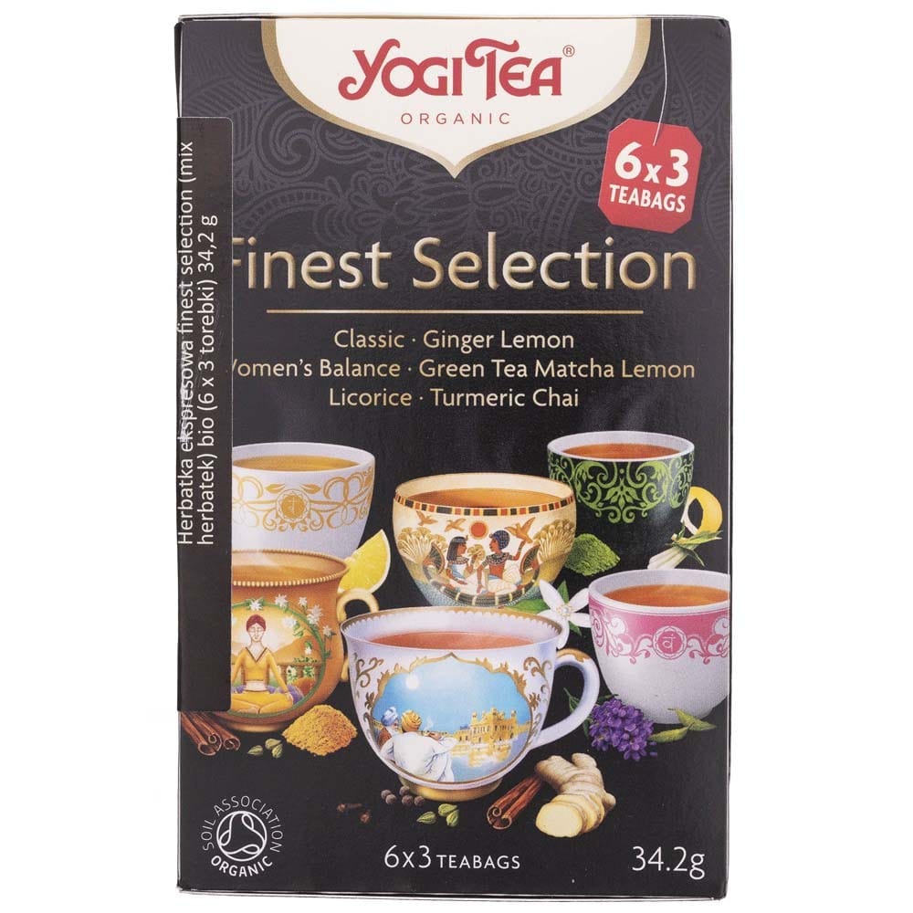 Yogi Tea Finest Selection Mix - 18 sachets