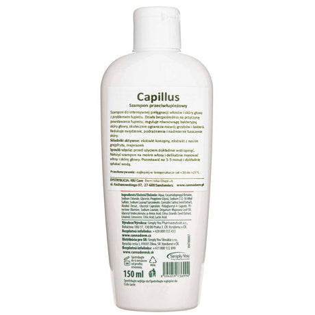Cannaderm Capillus Anti-Dandruff Shampoo - 150 ml