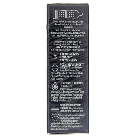 Durex Intense Orgasmic Condoms - 3 pieces