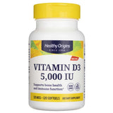 Healthy Origins Vitamin D3 5000 IU - 120 Softgels