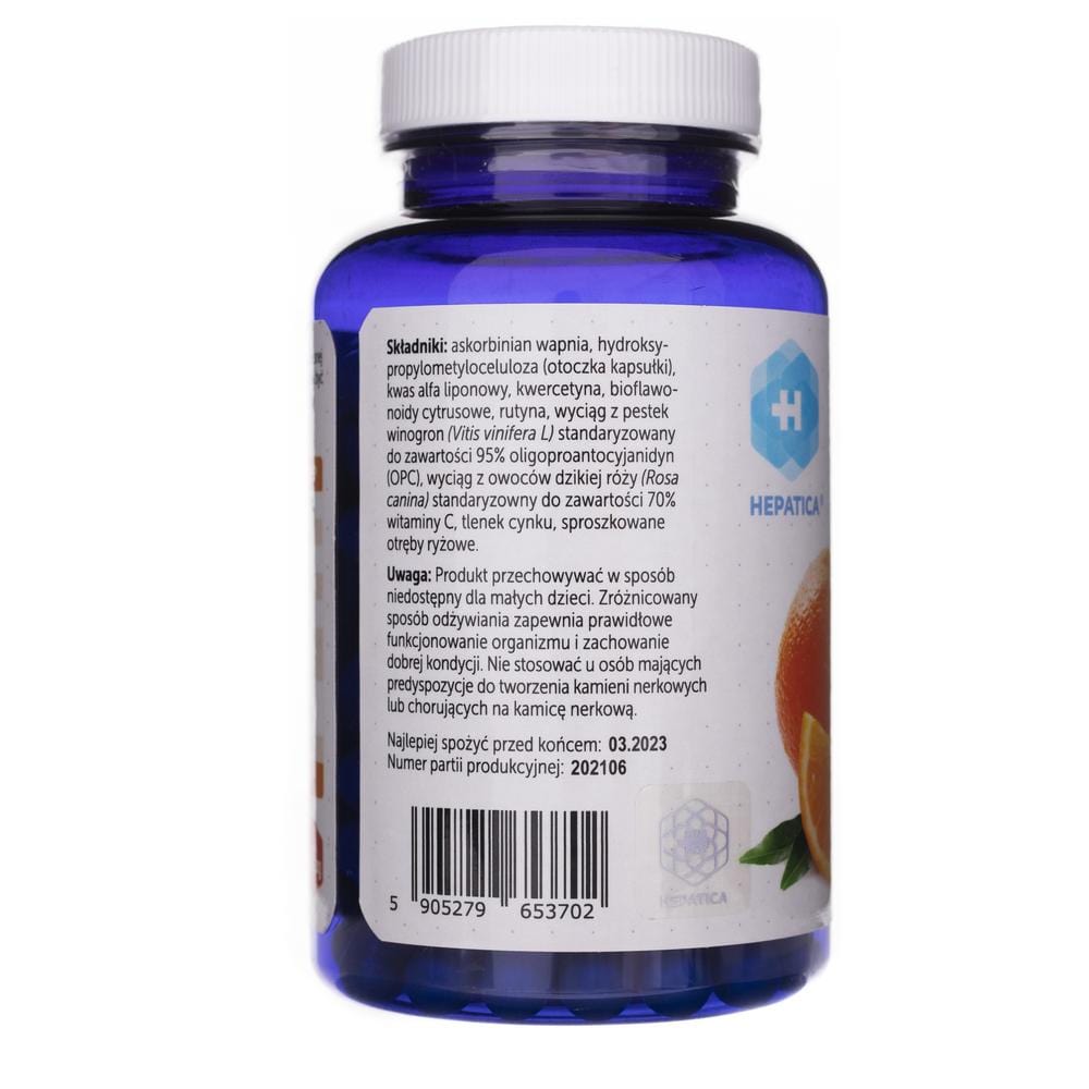 Hepatica Vitamin C Advanced Formula - 120 Capsules