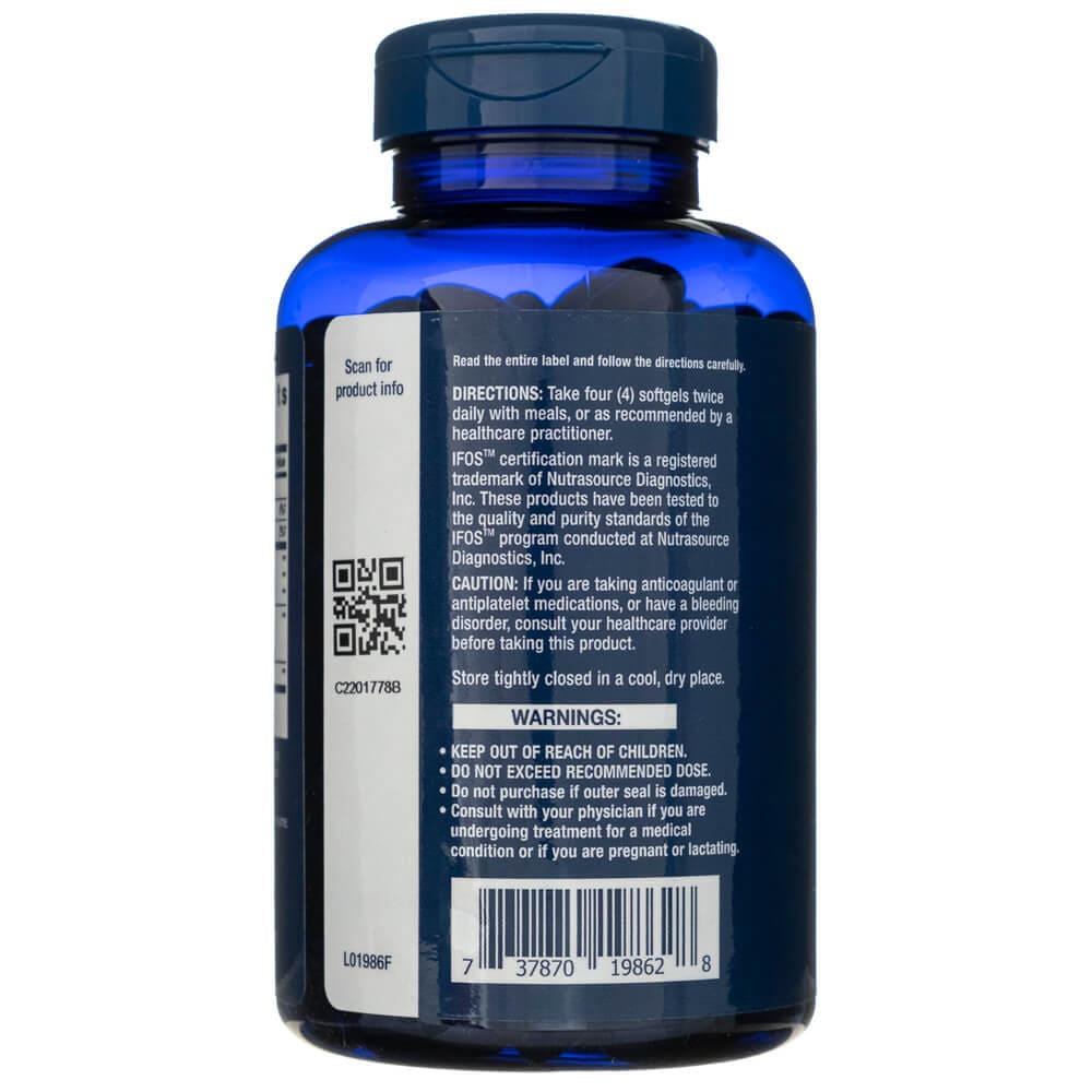 Life Extension Super Omega-3 EPA/DHA Fish Oil, Sesame Lignans & Olive Extract - 240 Softgels