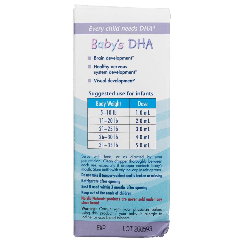 Nordic Naturals Baby's DHA, unflavored - 60 ml