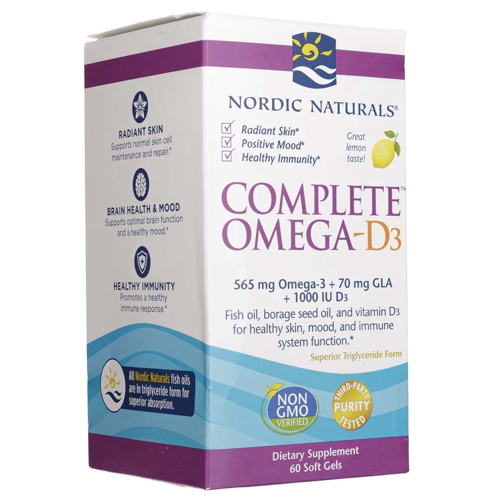 Nordic Naturals Omega Woman with Evening Primrose Oil  - 120 Softgels