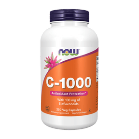 Now Foods Vitamin C-1000 with Bioflavonoids - 250 Veg Capsules